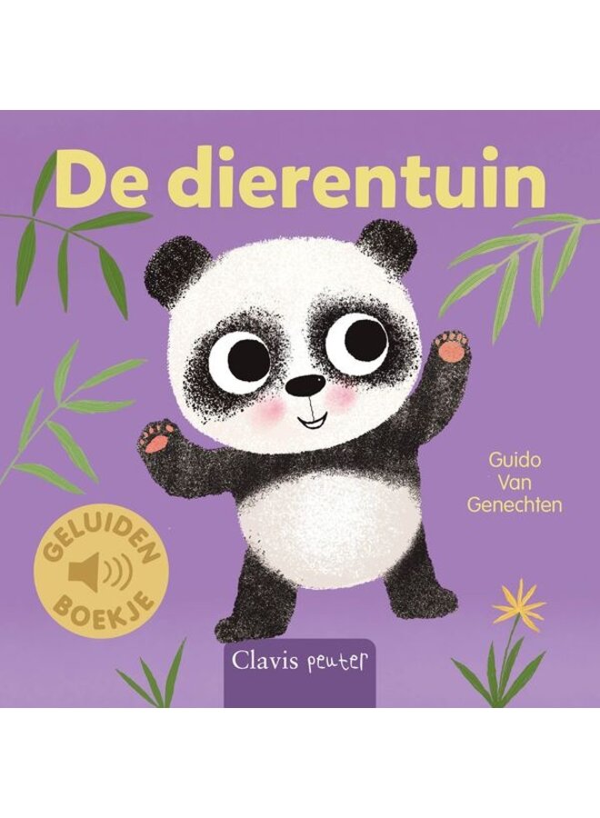 Clavis Books - Guido van Genechten - De dierentuin (geluidenboekje)