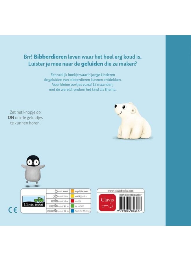 Clavis Books - Ruth Wielockx - Bibberdieren (geluidenboekje)