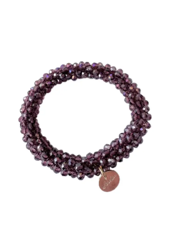 Haarelastiek – Aubergine