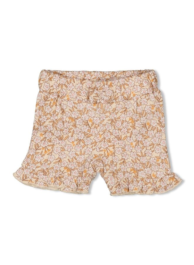 Short AOP – Flower Field – Creme