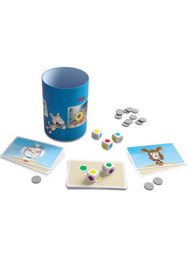 Haba - Woef woef – Dobbelen, spel en plezier