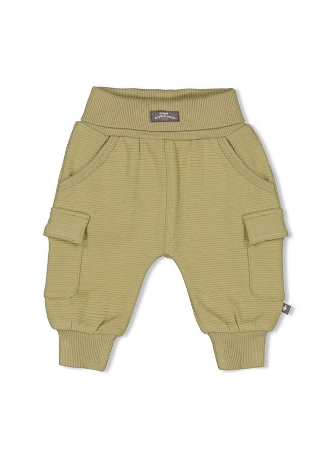 Broek rib – Mini Adventurer – Olijf