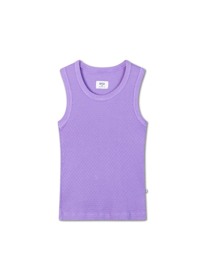 Repose AMS - Slim singlet – Violet lavendula