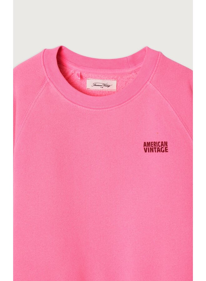 American Vintage - Izubird sweats – Rose fluo
