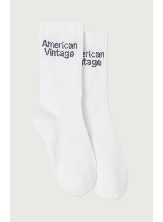 American Vintage - Clypsun socks – White