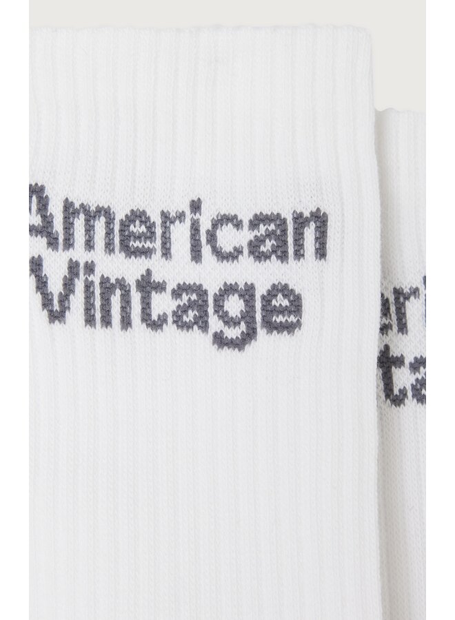 American Vintage - Clypsun socks – White