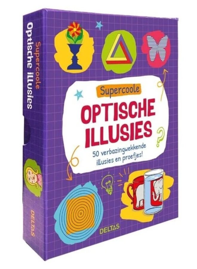 Supercoole optische illusies – Doos met kaarten