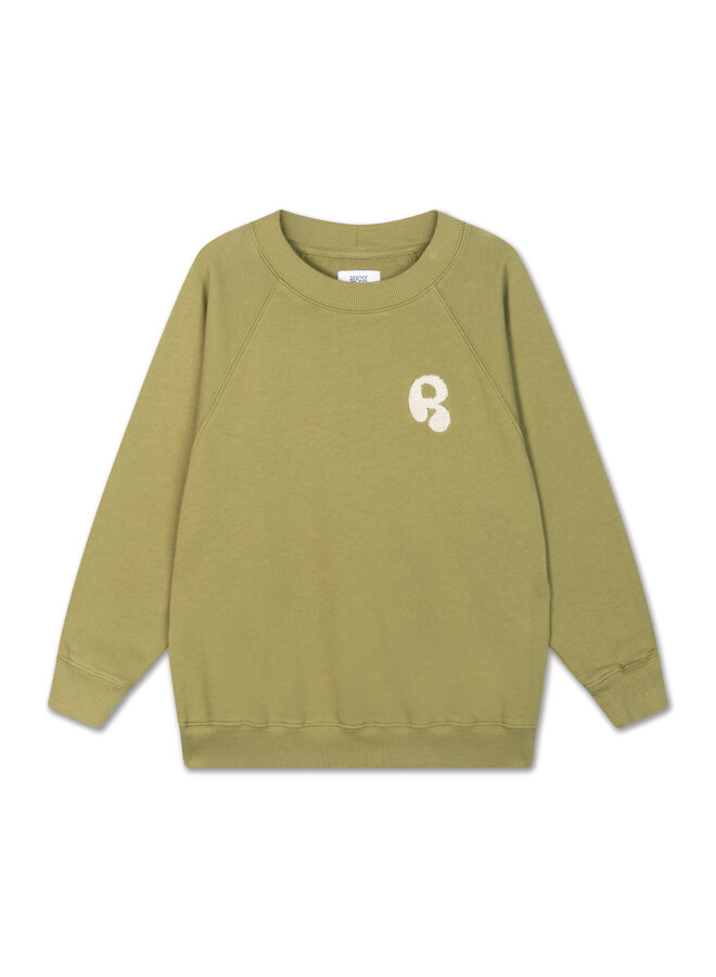Repose AMS - Raglan sweater – Green moss
