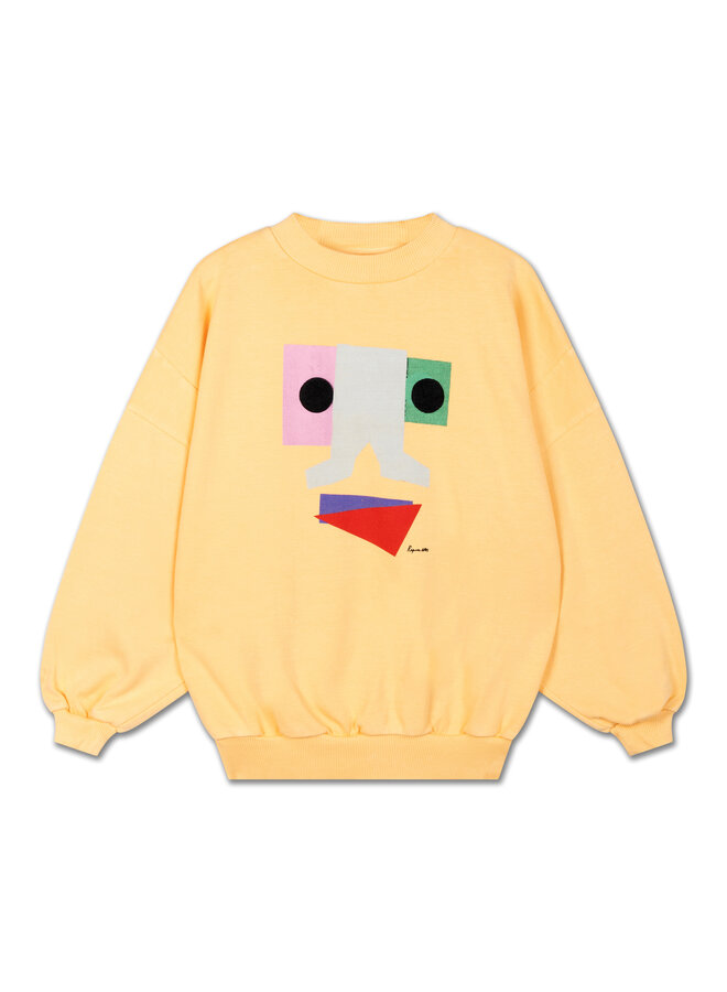 Repose AMS - Crewneck sweater – Apricot orange