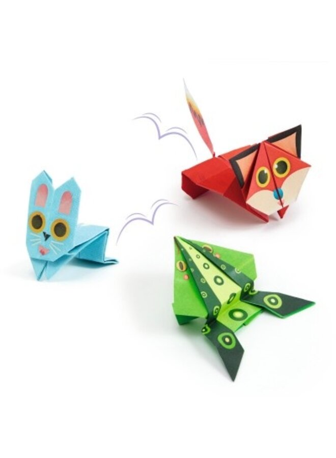 Djeco - Origami – Springende dieren - DJ08702
