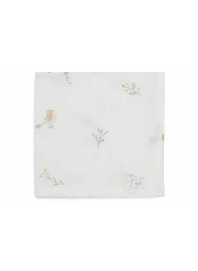 Jollein - Hydrofiel monddoekje 31x31cm – Lovely birds (3pack)