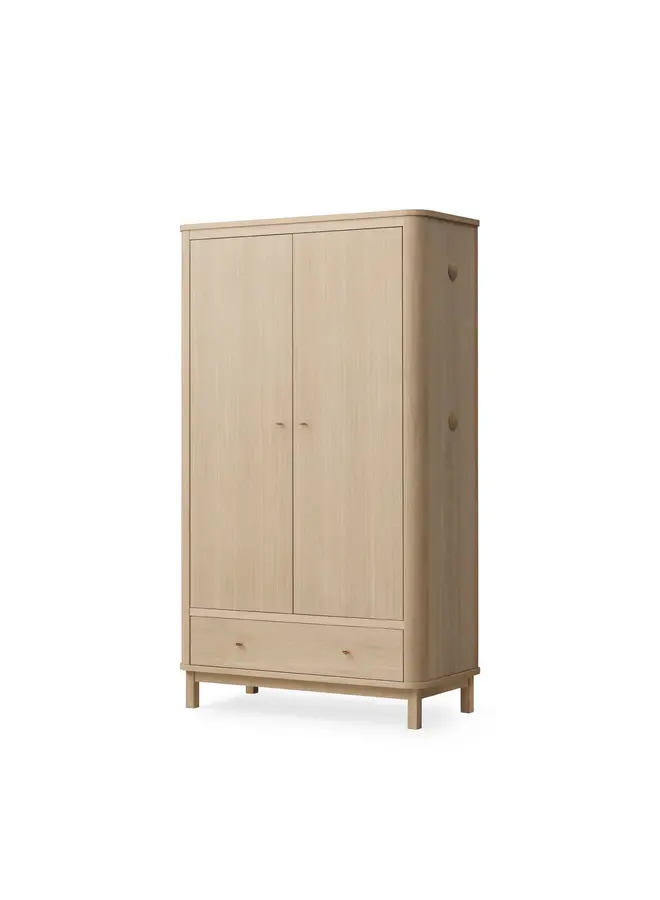 Oliver Furniture - Wardrobe 2 doors, oak