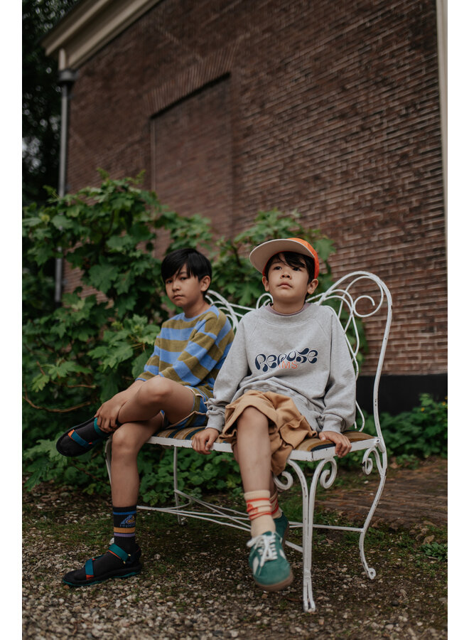 Repose AMS - Raglan sweater – Light mixed grey