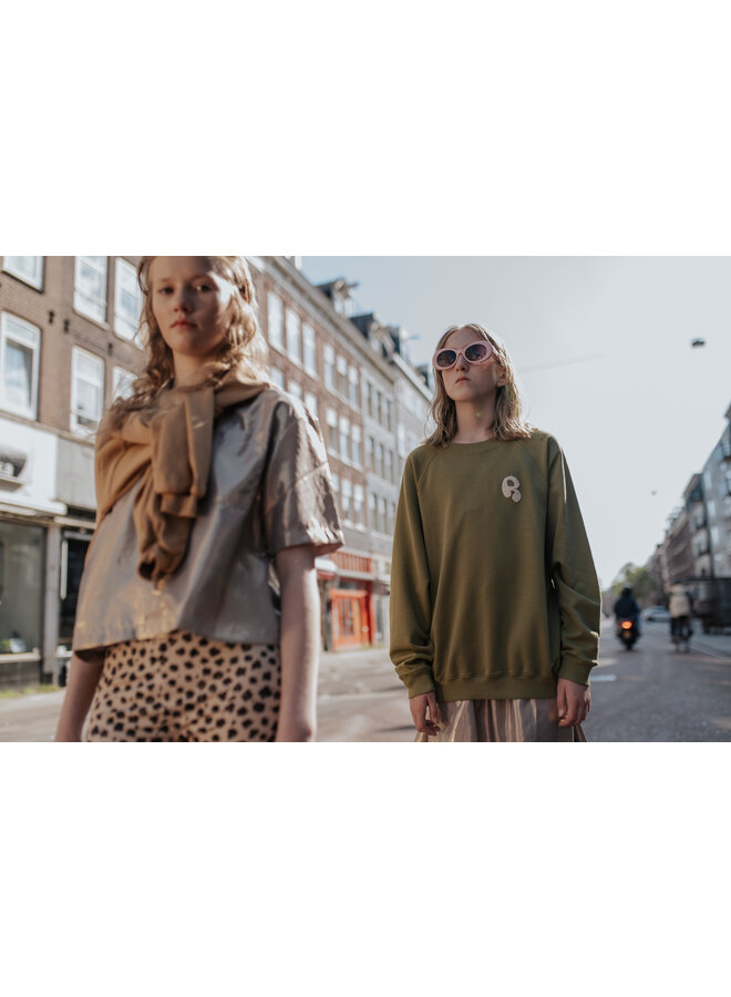 Repose AMS - Raglan sweater – Green moss