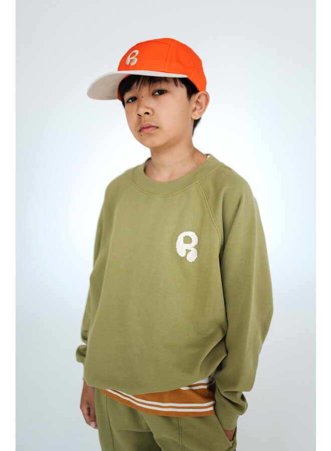 Repose AMS - Raglan sweater – Green moss