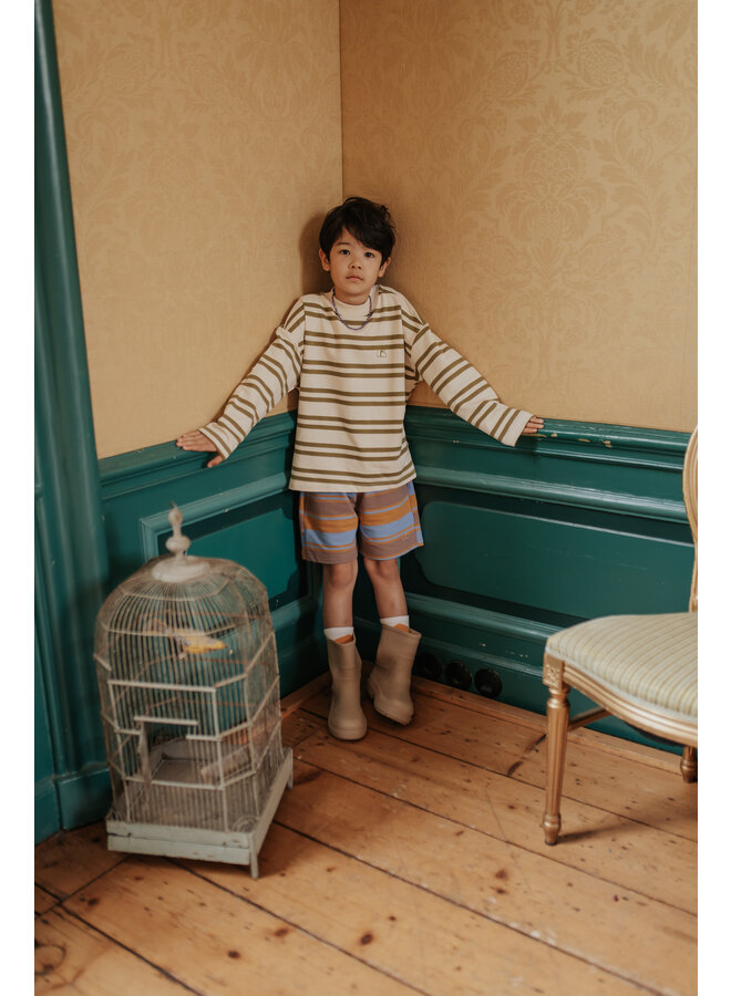 Repose AMS - Shorty – Multi blue powder stripe