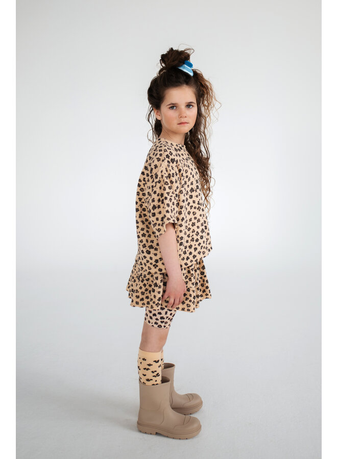 Repose AMS - Skirt short – Leopard flower