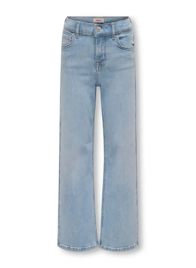 Kids Only - Madison blush wide denim – Light blue denim