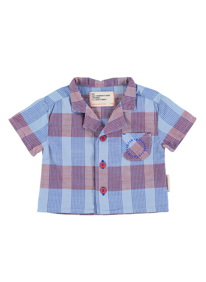 Piupiuchick - Hawaiian shirt - Blue checkered