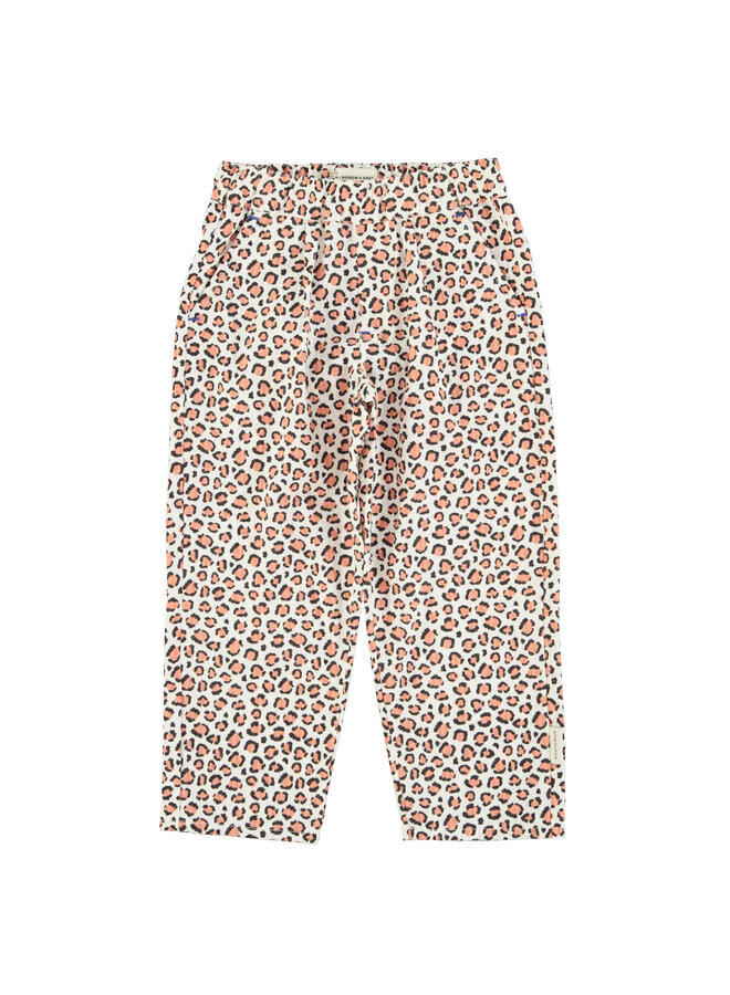 Piupiuchick  - Trousers - Ecru animal print