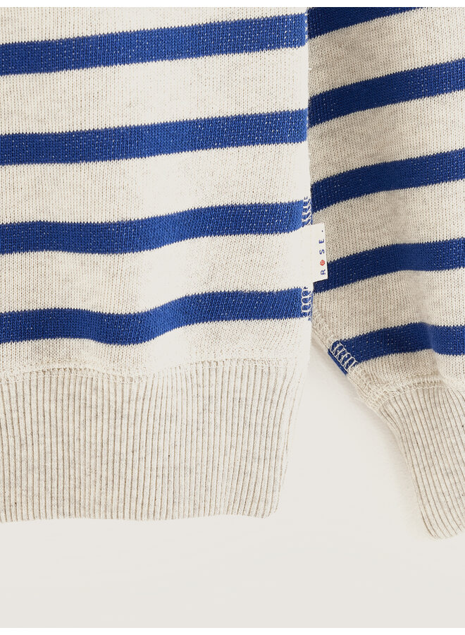 Bellerose - Fadol sweatshirt – Stripe A