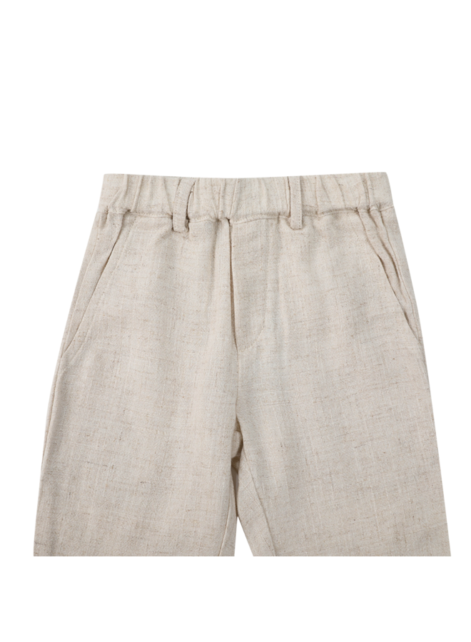 Donsje Amsterdam - Dado trousers - Warm white melange