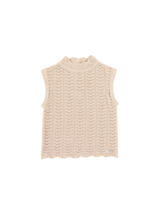 Donsje Amsterdam - Mabell vest - Misty rose
