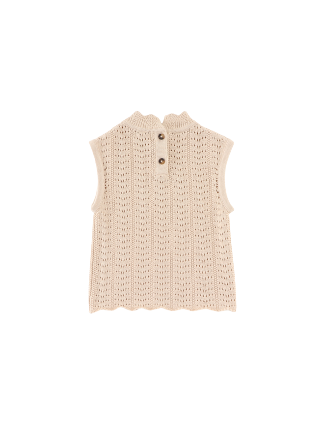 Donsje Amsterdam - Mabell vest - Misty rose