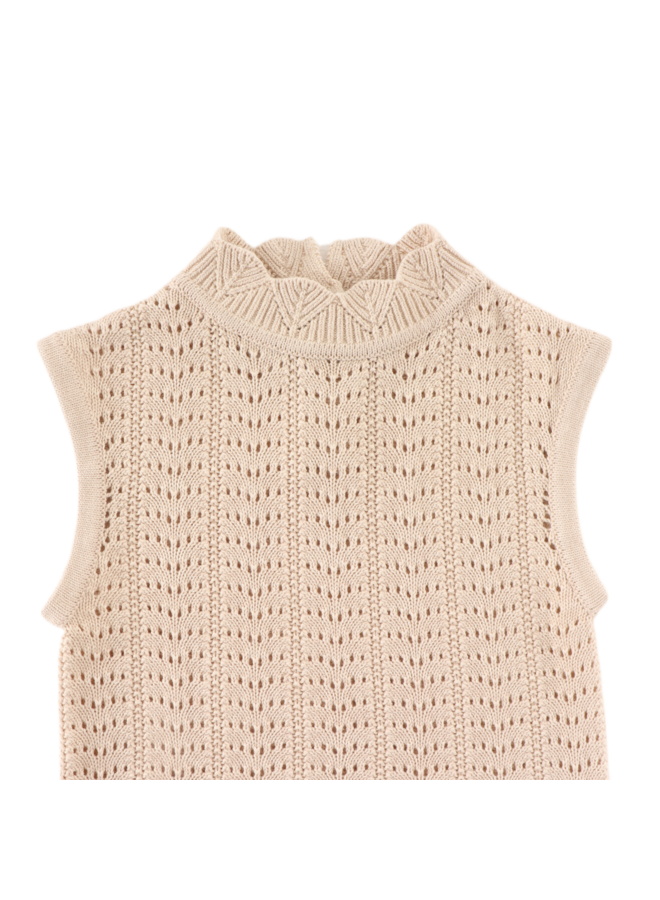 Donsje Amsterdam - Mabell vest - Misty rose