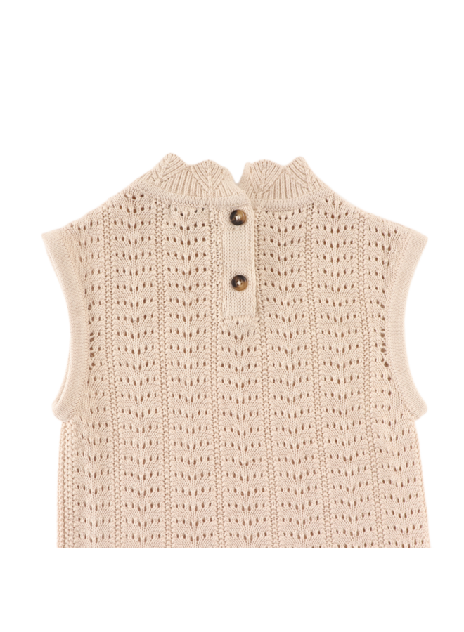Donsje Amsterdam - Mabell vest - Misty rose