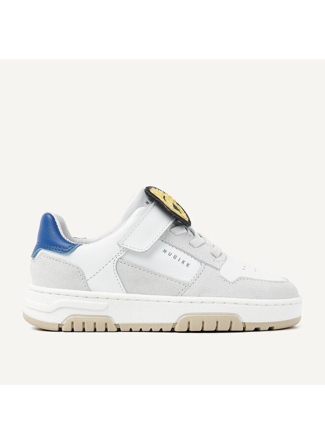 Nubikk - Basket court JR - White combi blue