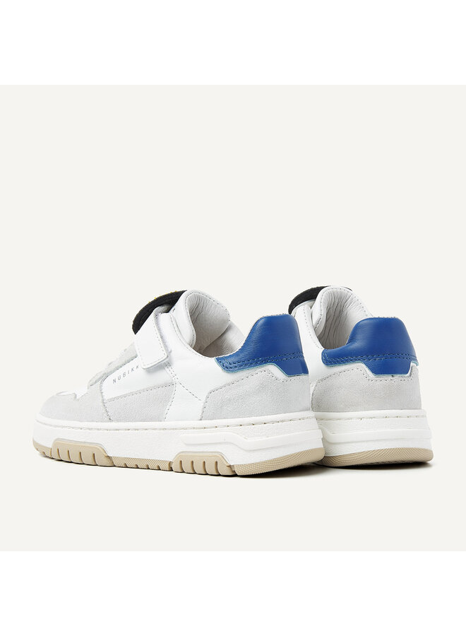 Nubikk - Basket court JR - White combi blue