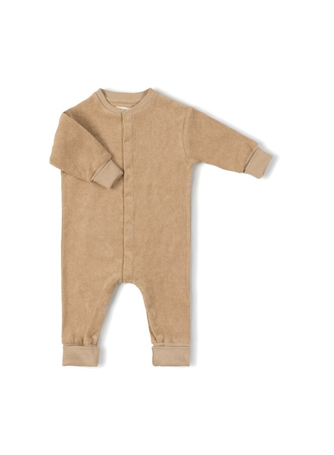 Nixnut - Snap onesie - Biscuit