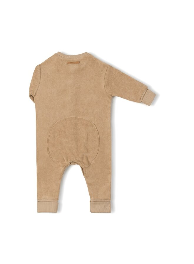Nixnut - Snap onesie - Biscuit