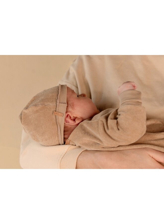 Nixnut - Snap onesie - Biscuit