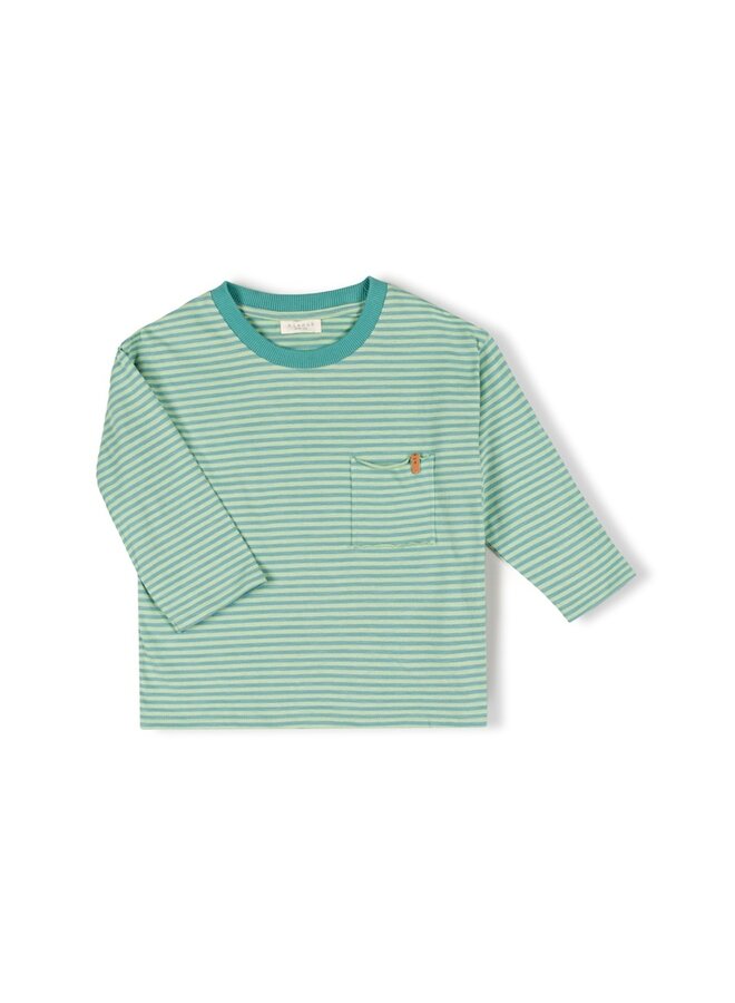 Nixnut - Drop shirt - Spring stripe