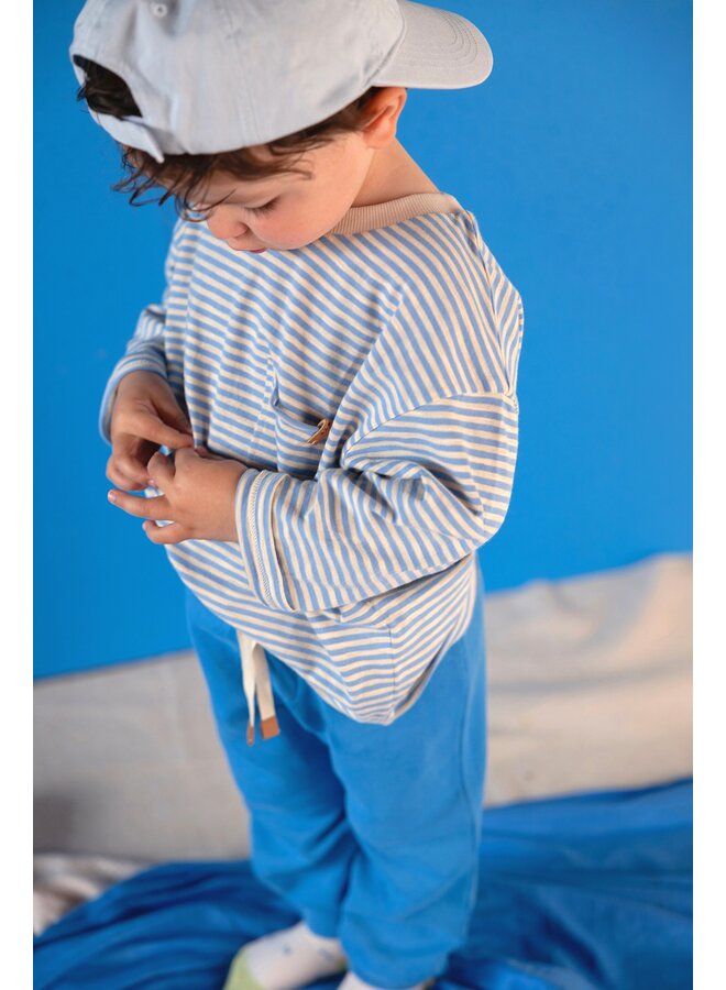 Nixnut - Drop shirt - Sky stripe