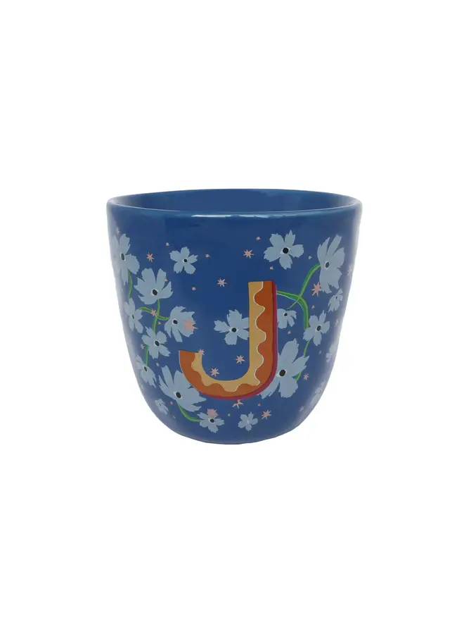 Cup letter J