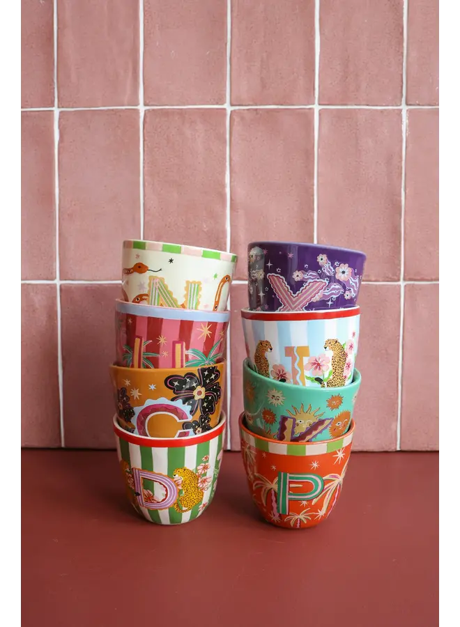 All the Luck in the World - Cup letter X