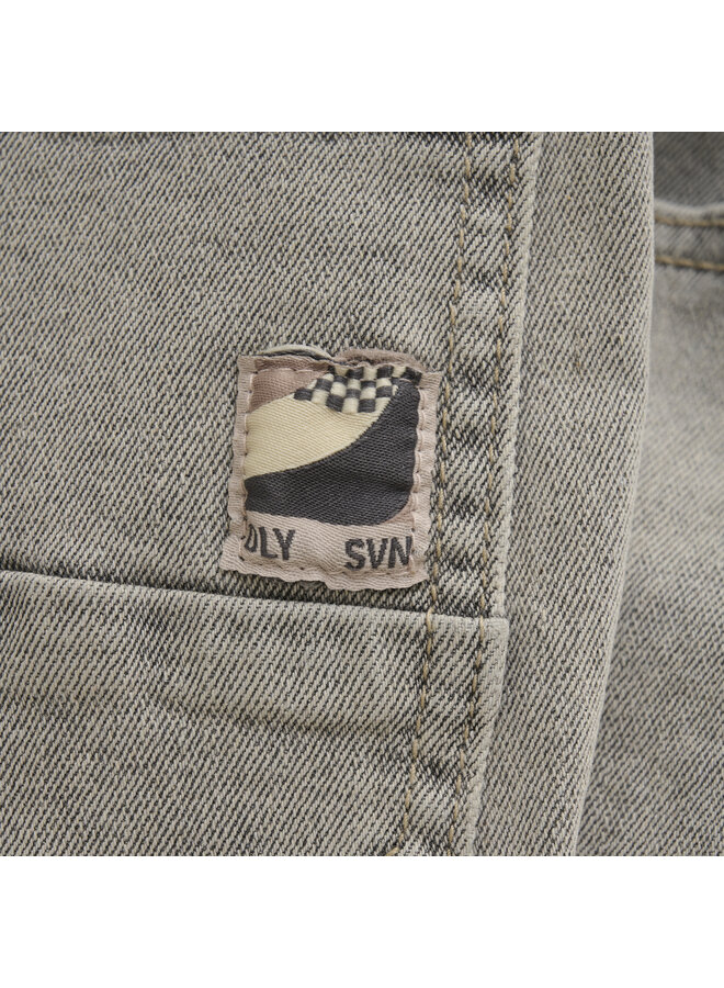 Daily7 - Denim shorts - Light grey denim