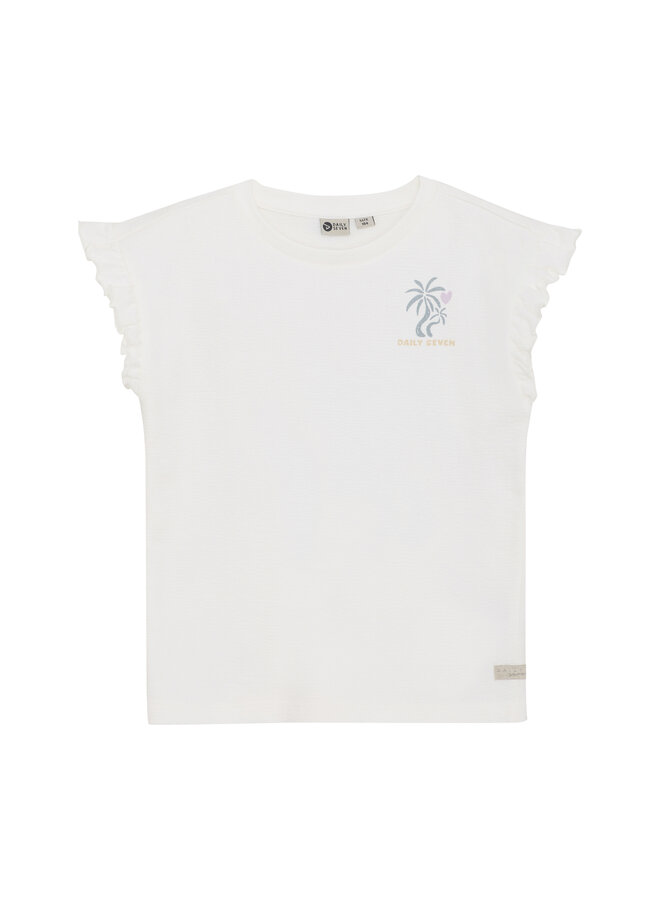 Daily7 - T-shirt backprint 930087 - Cloud