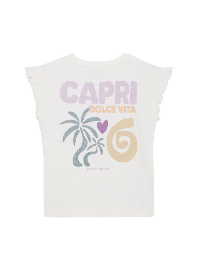 Daily7 - T-shirt backprint 930087 - Cloud