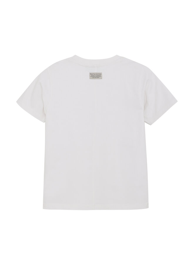 Daily7 - T-shirt print 920087 - Cloud