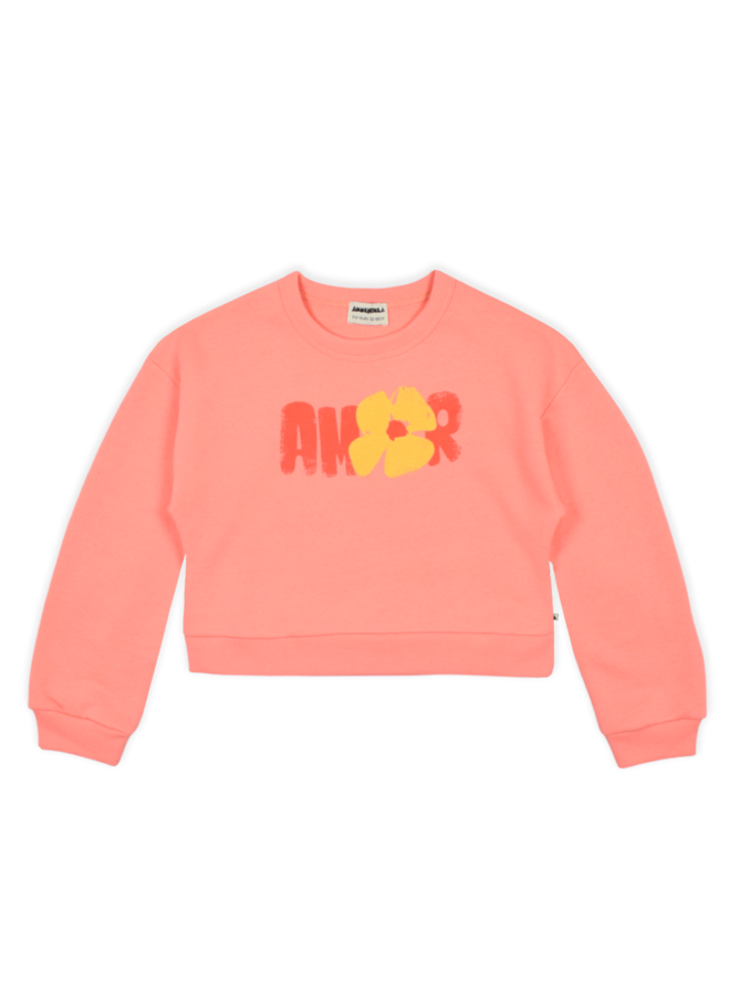 Yara.01 sweater - Peach amber