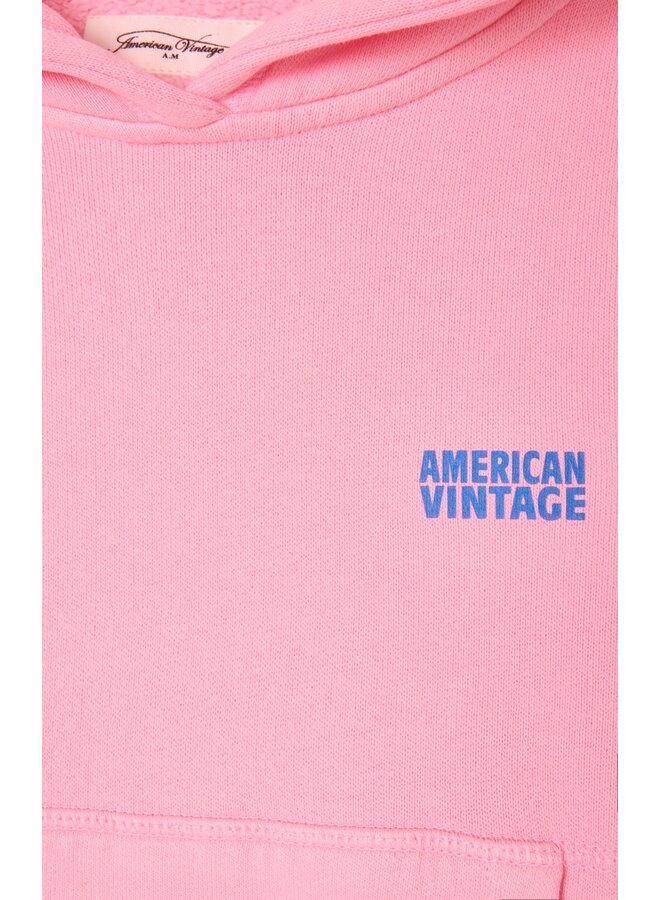 American Vintage - Izubird sweats hood - Barbe a papa vintage