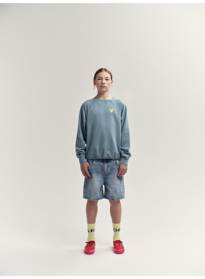 Main Story - Raglan sweatshirt - Smoke blue