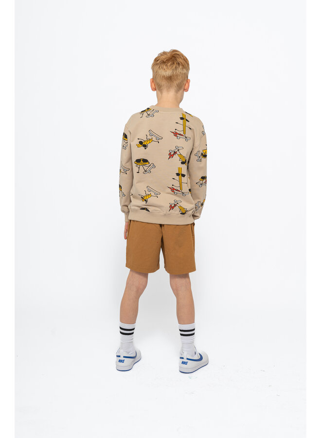The New - Narfa sweatshirt - Feather gray AOP