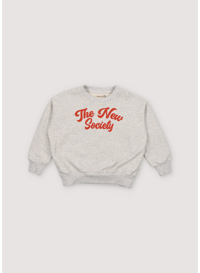 The New Society - Ios sweatshirt - Grey melange