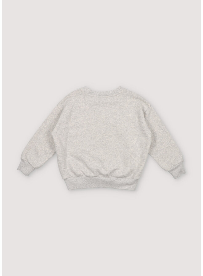 The New Society - Ios sweatshirt - Grey melange