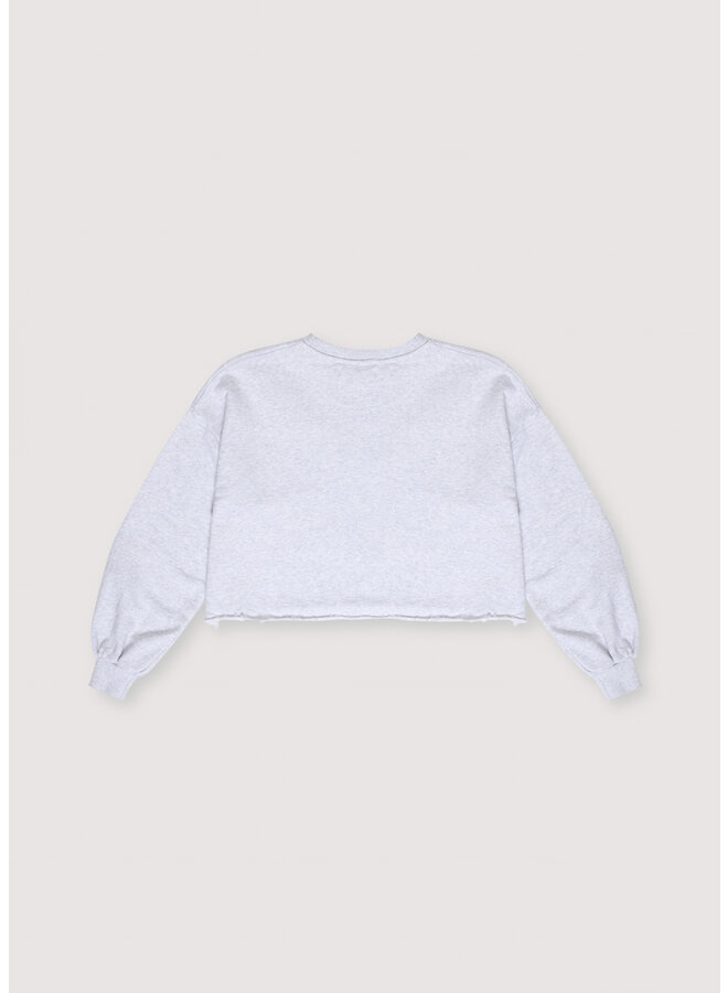 The New Society - Zoe teen sweatshirt - Grey melange